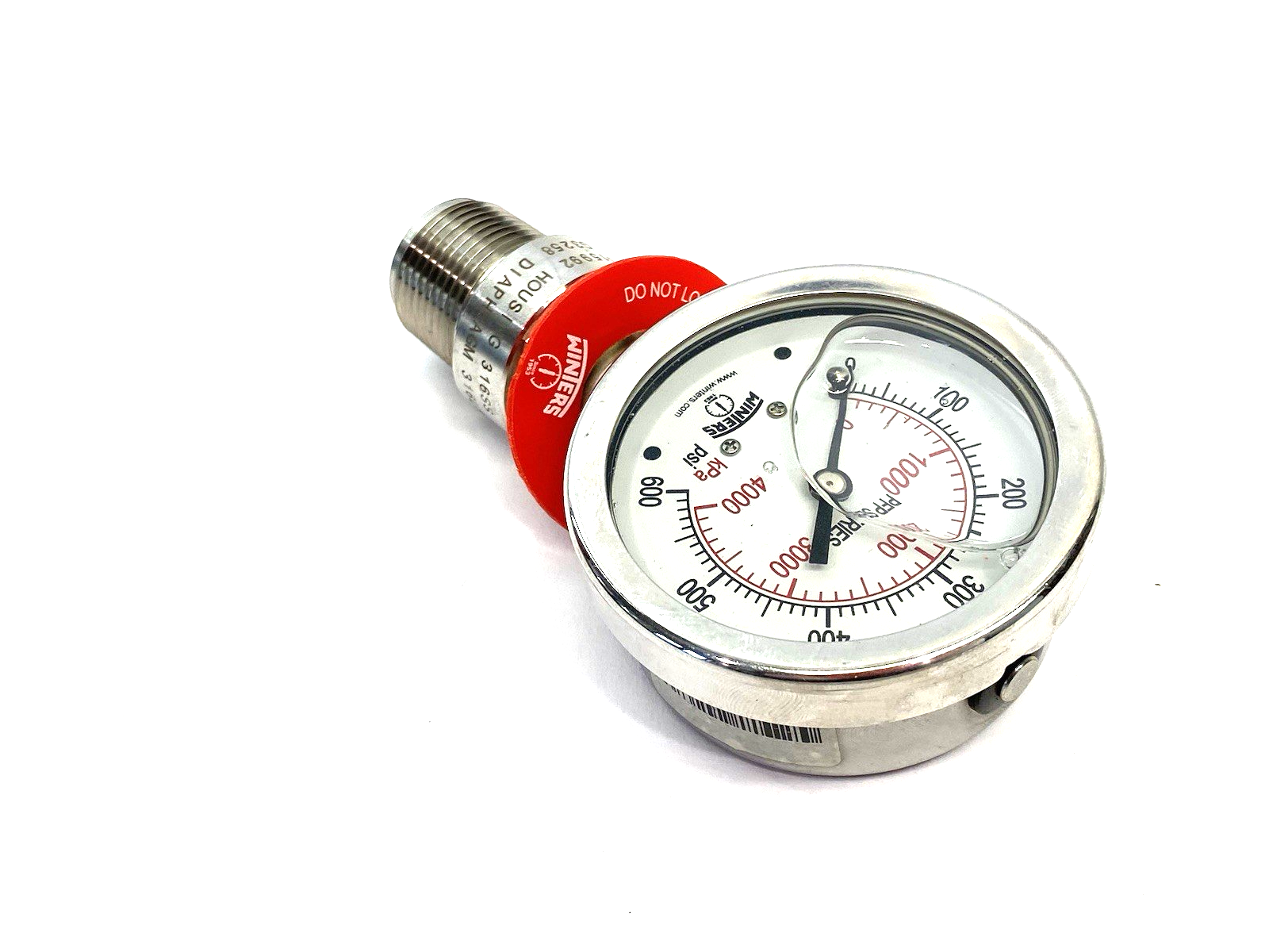 PFP829R1 | Winters Stain. Steel Liquid Filled Gauge, D15992T Flush Mount Dia. Seal - New – Open box - Maverick Industrial Sales