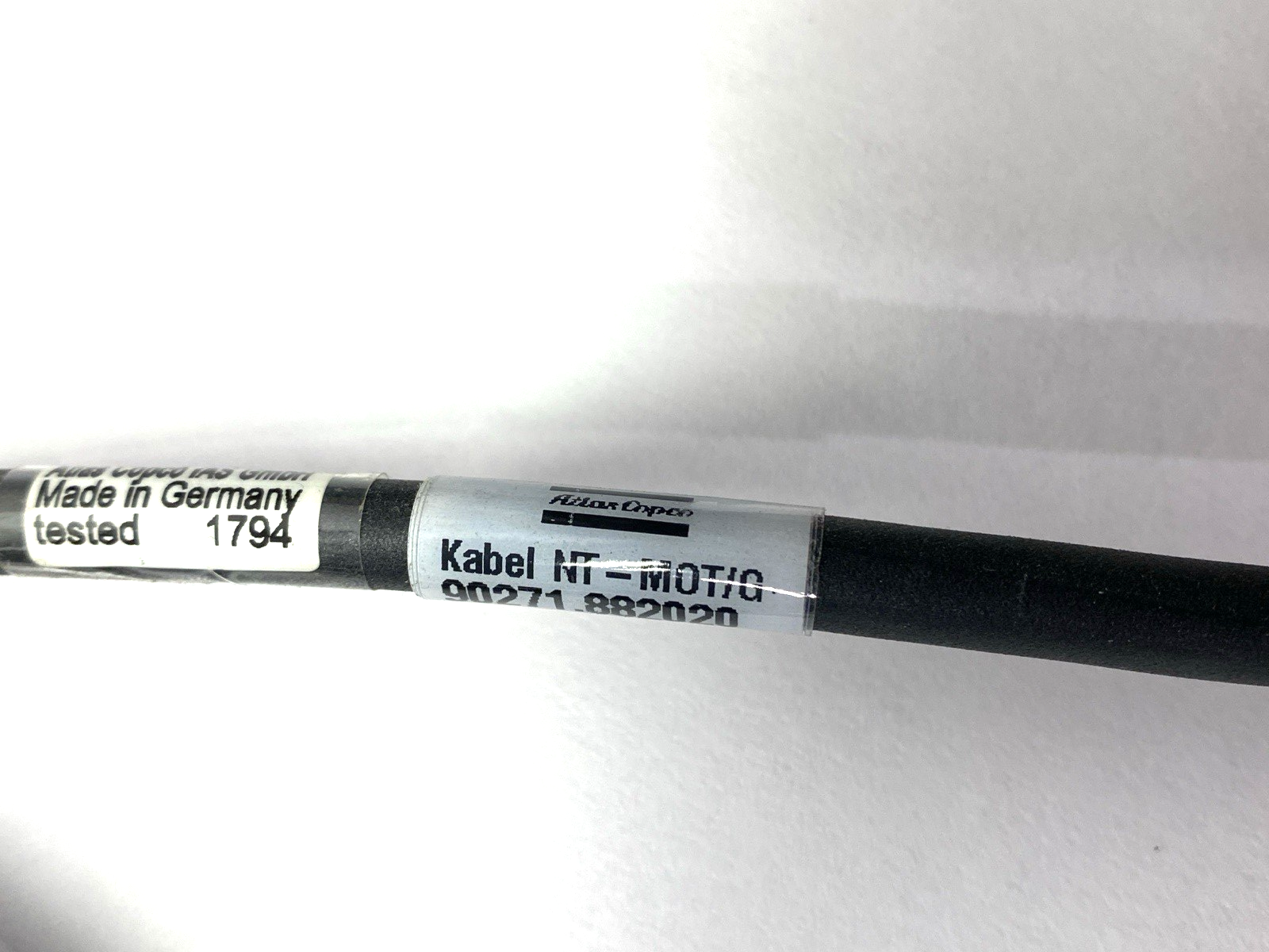 Atlas Copco 90271.882020 Double Ended Connector Cordset Male to Female - Maverick Industrial Sales