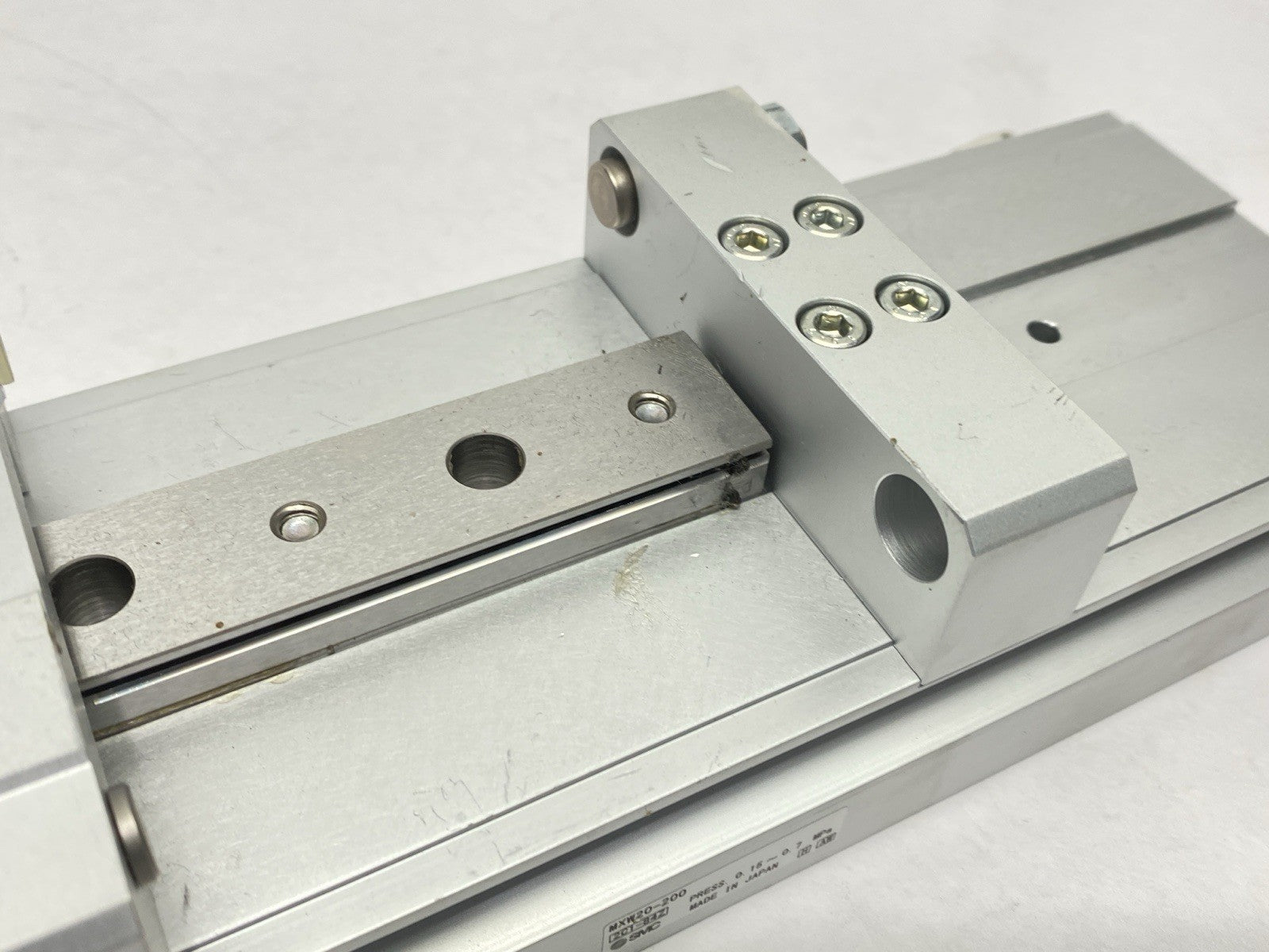 SMC MXW20-200 Guided Slide Table Cylinder 20mm Bore 200mm Stroke - Maverick Industrial Sales
