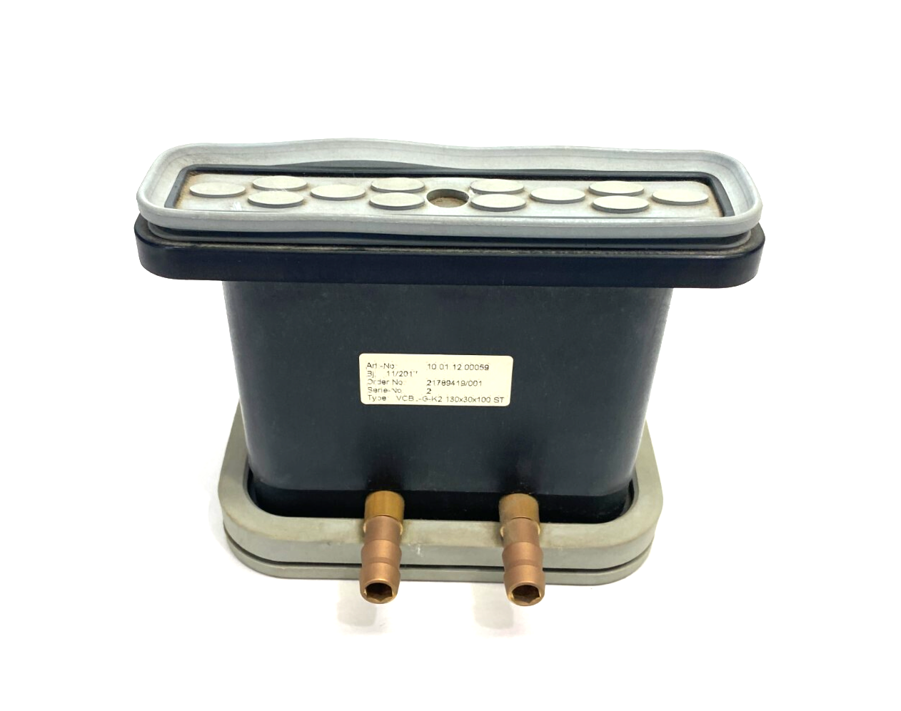 Schmalz 10.01.12.00059 Vacuum Pod Block VCBL-G-K2 130x30x100 ST - Maverick Industrial Sales