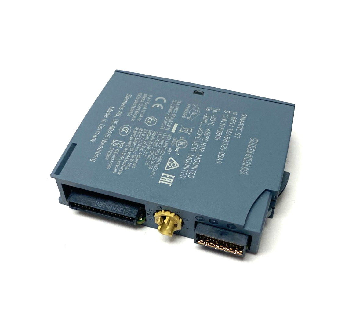 Siemens 6ES7 132-6BD20-0BA0 SIMATIC ET 200SP Digital Output Module DQ 4x24VDC/2A - Maverick Industrial Sales