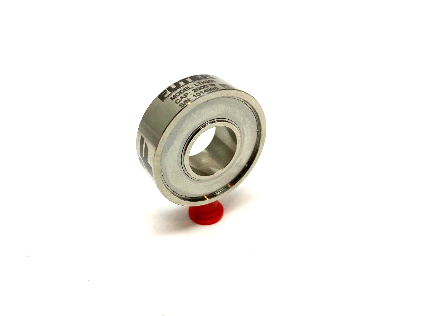 Futek LTH350 FSH04599 Through-Hole Donut Load Cell 5/8" 4-Pin 2000lb Capacity - Maverick Industrial Sales