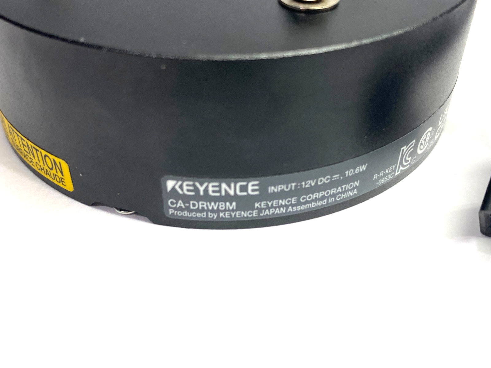 Keyence CA-DRW8M White Round Multi-Angle Light 80-36 - Maverick Industrial Sales