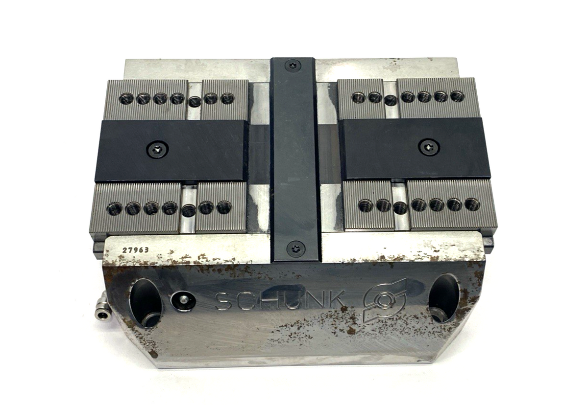 Schunk KSP-LH PLUS 250 Pneumatic Clamping Force Block, 2-Jaw 15mm Per Jaw 405520 - Maverick Industrial Sales