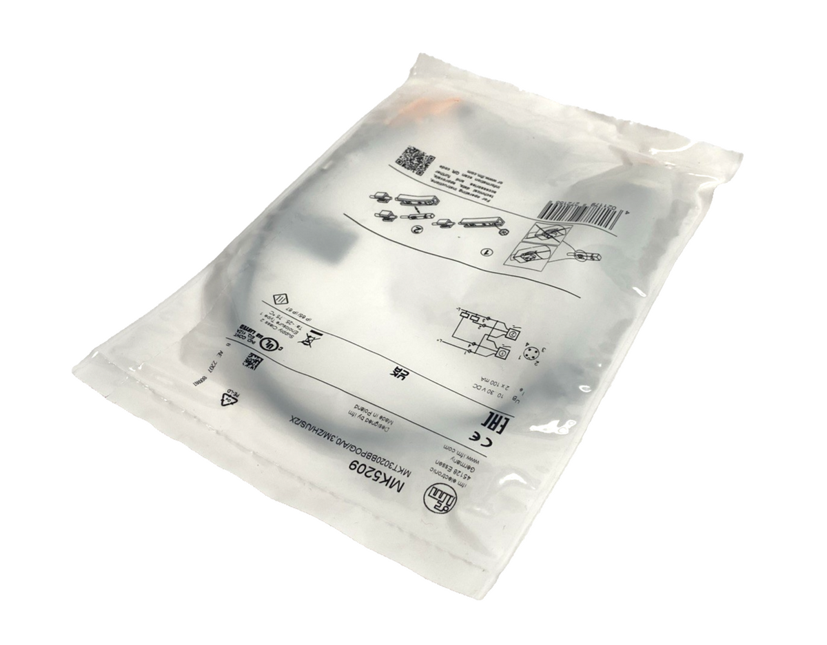 ifm MK5209 T-Slot Cylinder Sensor, 0.3m, MKT3020BBPKG/A/0,3M/ZH/US/2X - Maverick Industrial Sales