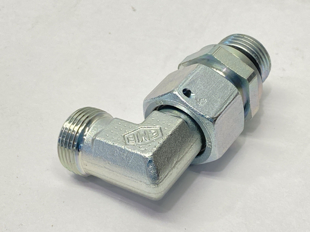 EW10ZLREDCF | Parker Ermeto DIN Swivel Adjustable 90 Degree Elbow 10mm - New – Open box - Maverick Industrial Sales