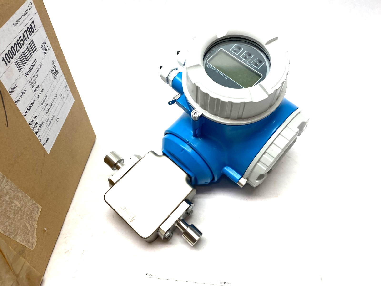 Endress+Hauser 5H3B04-DHK2/101 Promag Proline H 300 Electromagnetic Flowmeter - Maverick Industrial Sales