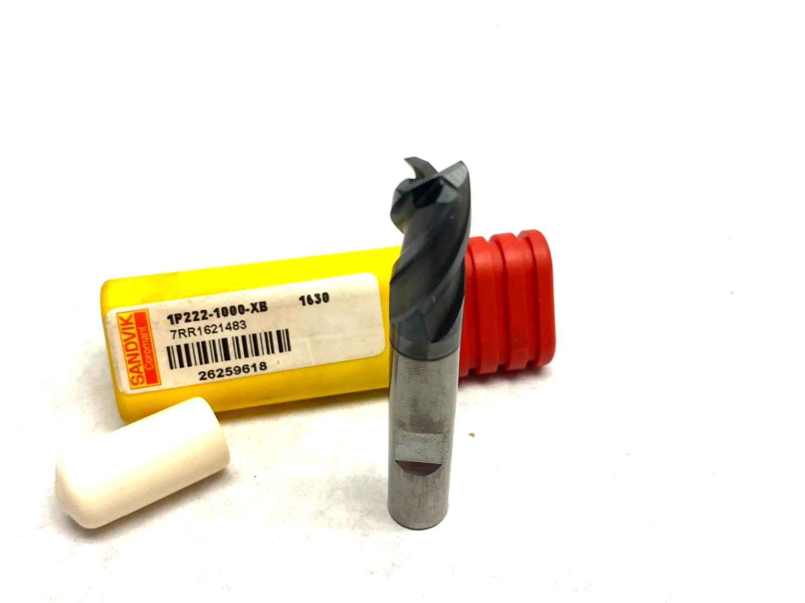 1P222-1000-XB 1630 | Sandvik 26259618 CoroMill® Plura Solid Carbide End Mill - New – Open box - Maverick Industrial Sales