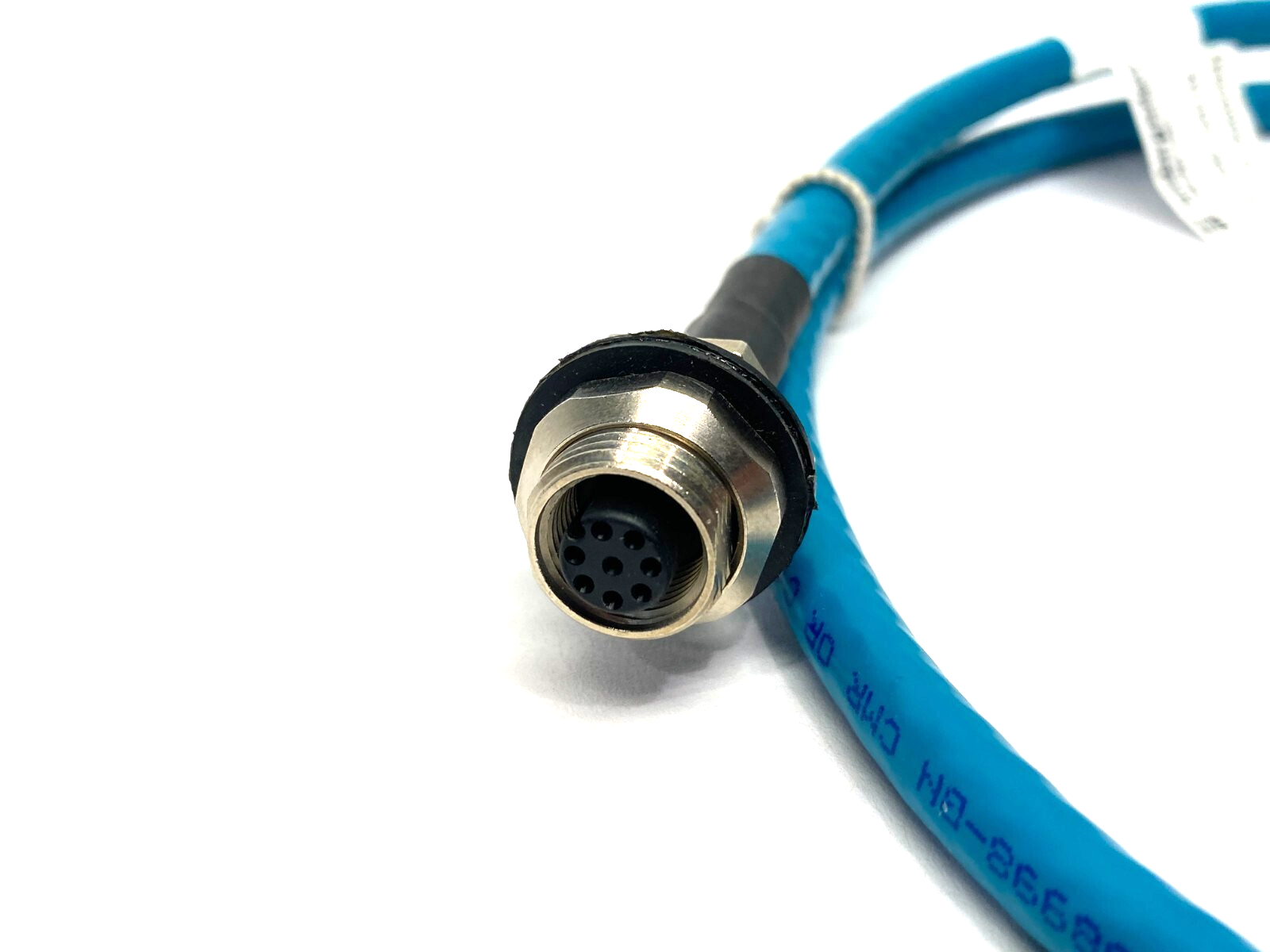 Lumberg 0985 656 104/1M Ethernet Cordset M12 8-Pin to RJ45 900000451 - Maverick Industrial Sales