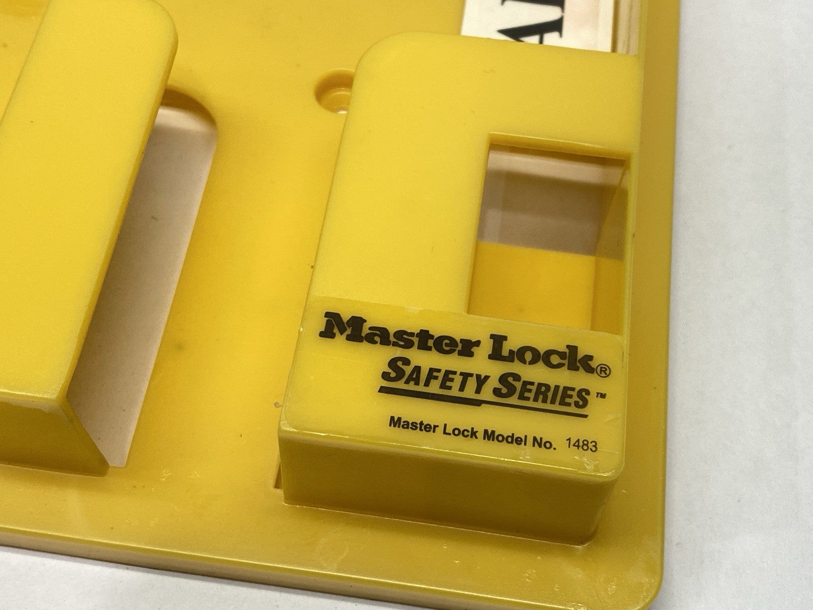 1483 | Master Lock Safety Series Lockout/Tagout Station - Used - Maverick Industrial Sales