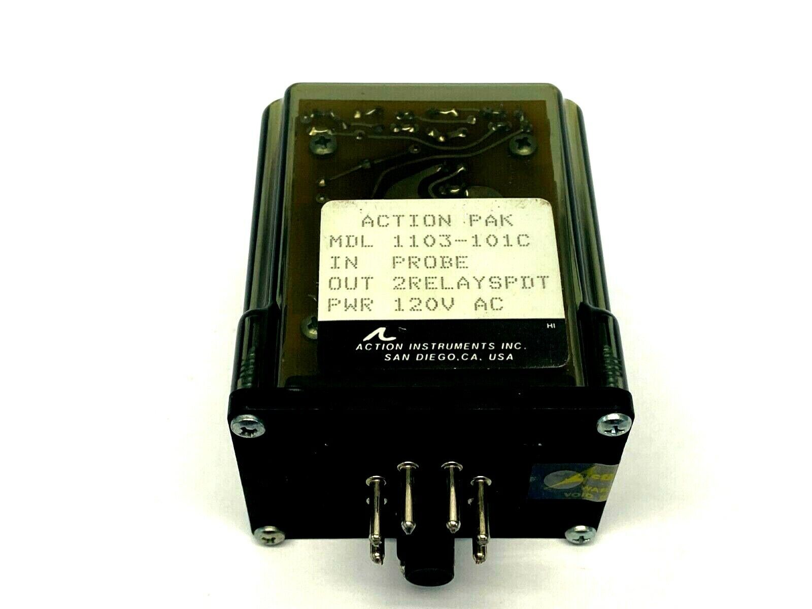 Action Pak MDL 1103-101C 8 Pin Relay - Maverick Industrial Sales