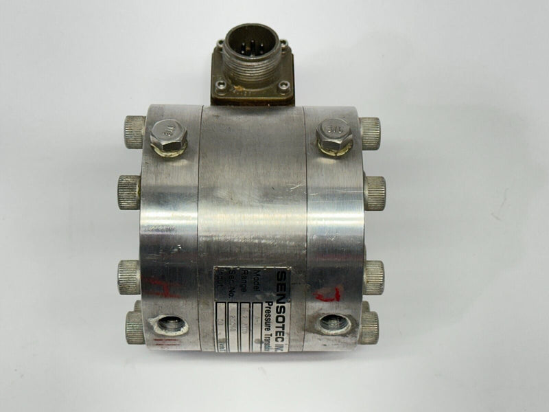 Sensotec A-5 Pressure Transducer 2 PSID Range 10VDC - Maverick Industrial Sales