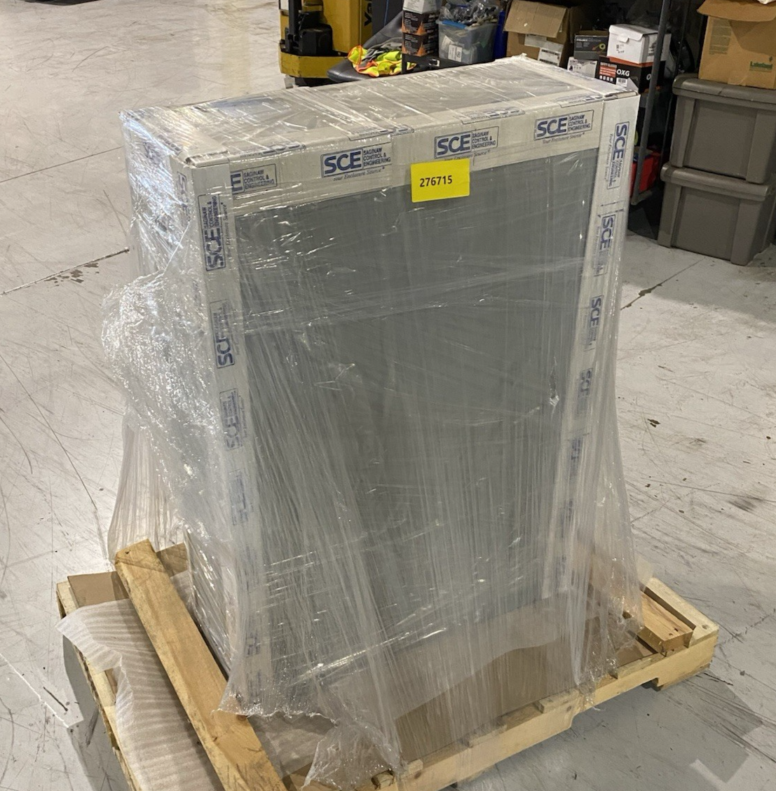Saginaw Control & Engineering SCE-42EL3012LP Enclosure 42" x 30" x 12" Gray - Maverick Industrial Sales