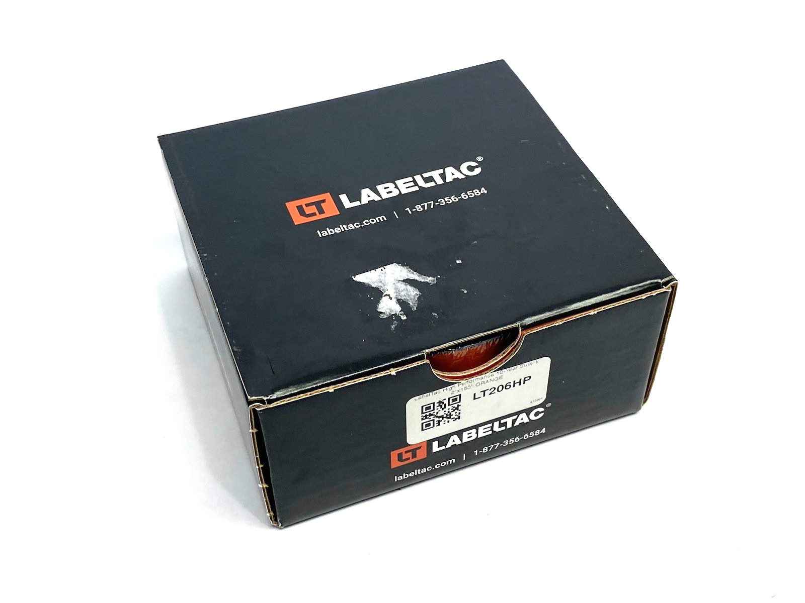 LT206HP | LabelTac Pro Model High Perf. 10 Year Vinyl Label Orange, 2"x 150'/ Roll - New – Open box - Maverick Industrial Sales