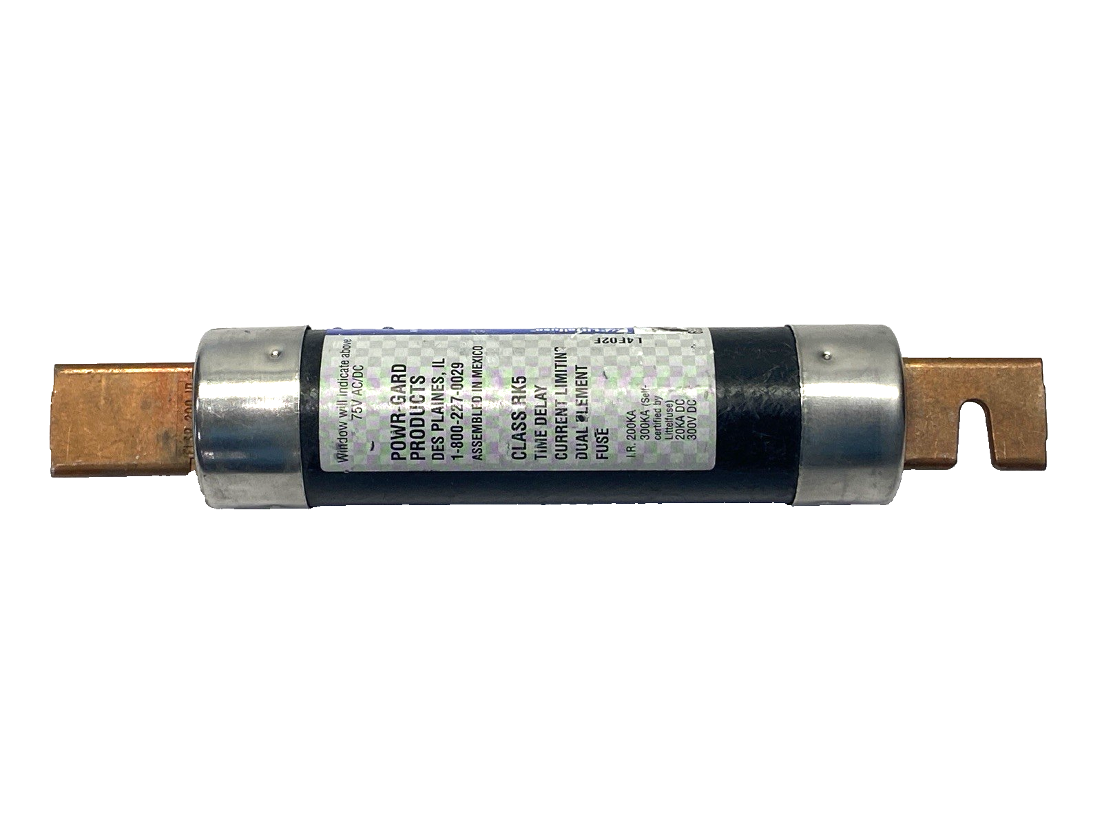 FLSR200ID | Littelfuse Indicator Fuse Dual Element Time Delay Class RK5 600V 200A - Used - Maverick Industrial Sales