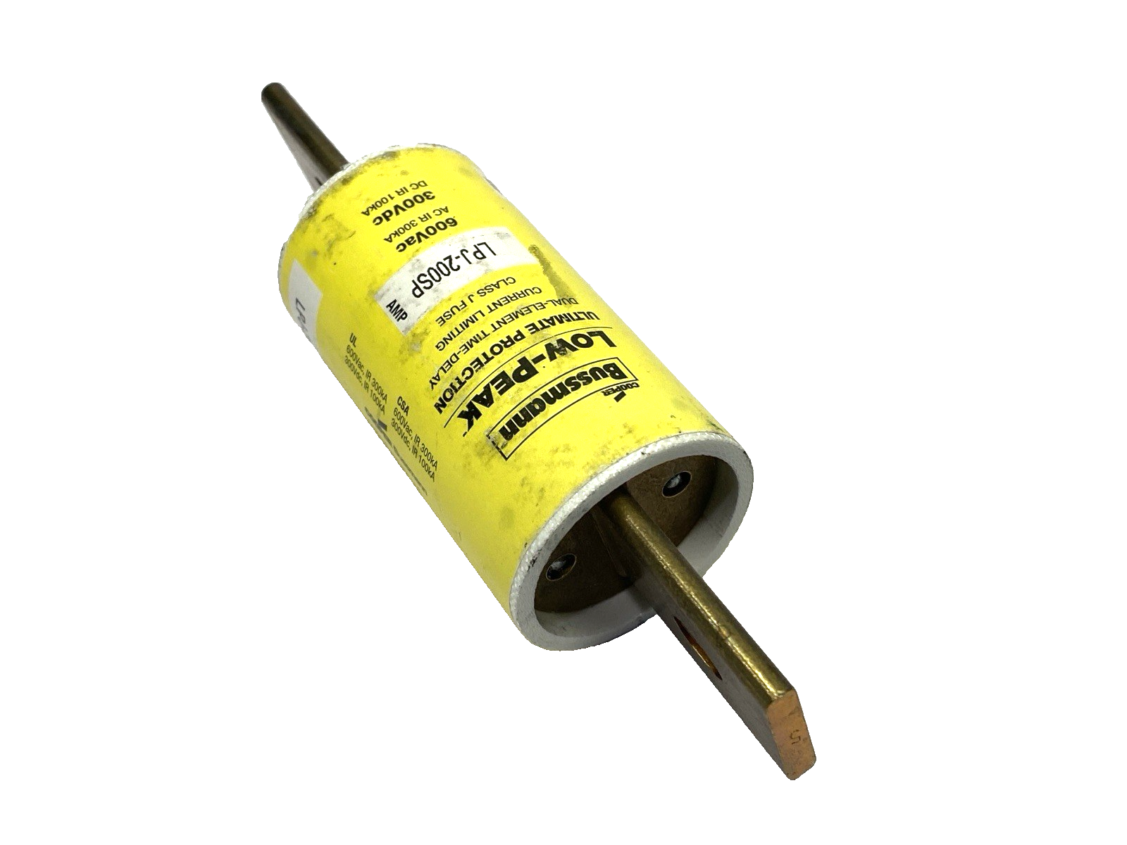 LPJ-200SP | Cooper Bussmann Low-Peak Time Delay Fuse Class J 600VAC 200A - New – Open box - Maverick Industrial Sales