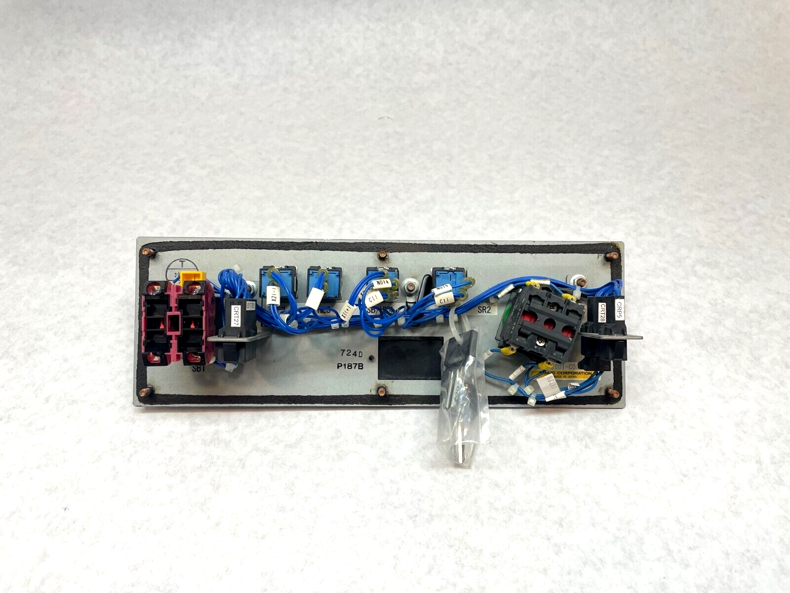 Fanuc A05B-2601-C004 Robot Controller Operator Panel, Key Switch, E-Stop - Maverick Industrial Sales