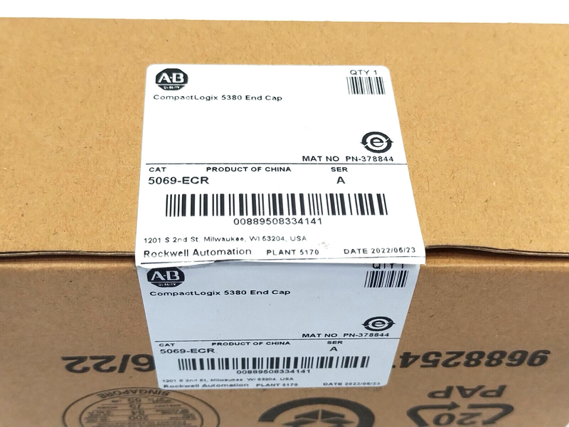 Allen Bradley 5069-ECR Ser. A CompactLogix 5380 End Cap - Maverick Industrial Sales