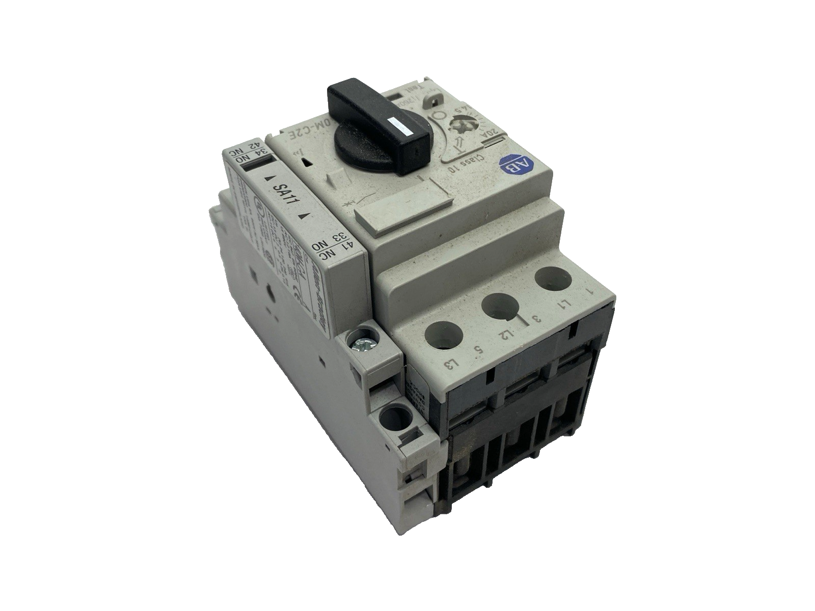Allen Bradley 140M-C2E-C20 Circuit Breaker Ser. C w/ 140M-C-A Contactor Ser. A - Maverick Industrial Sales