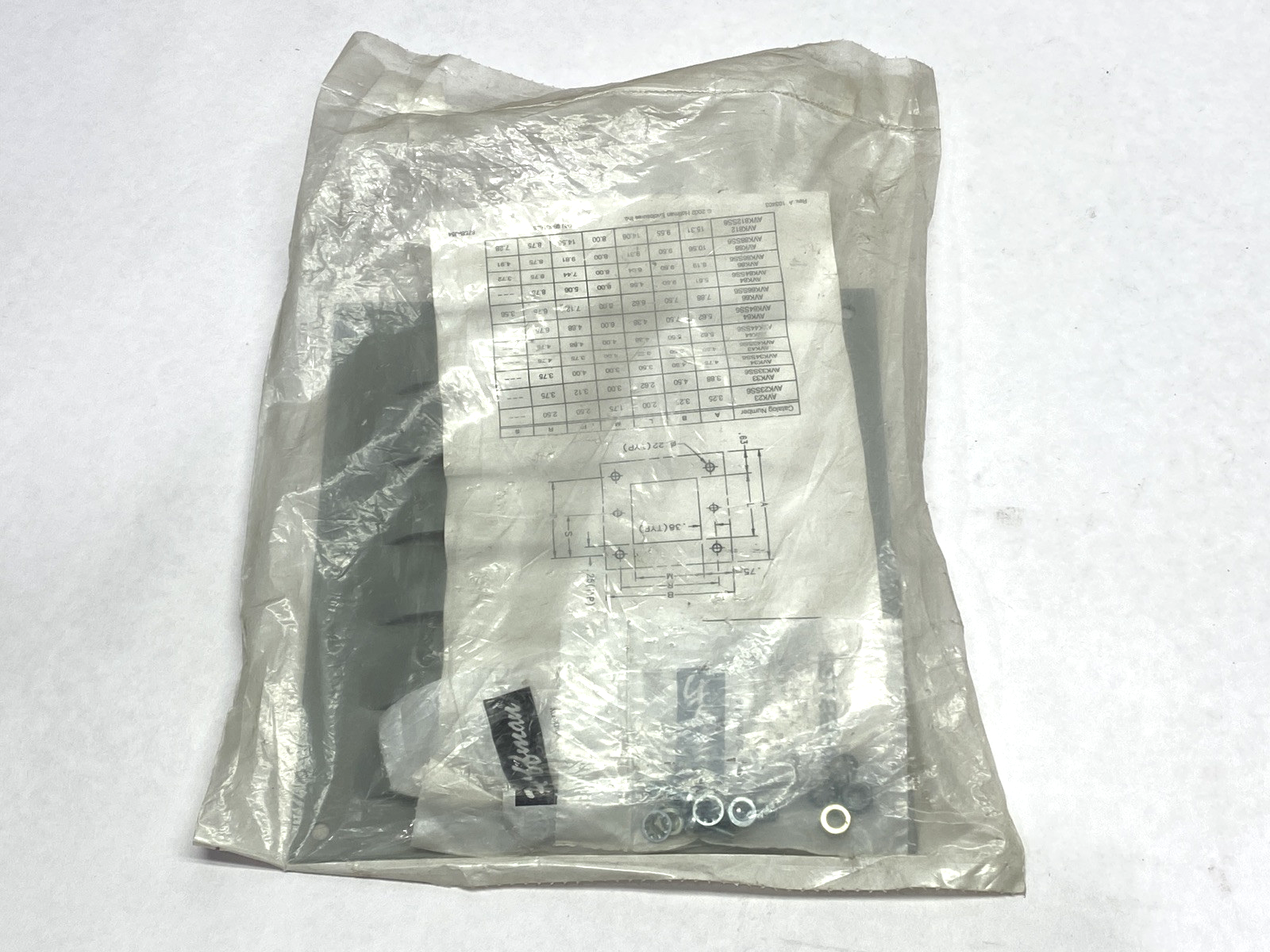 Hoffman AVK66 Louver Plate Kit 7.88" x 7.5" 24960 - Maverick Industrial Sales