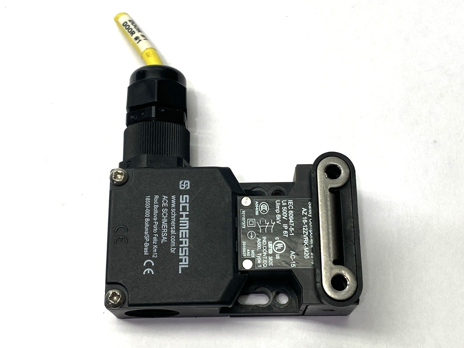 Schmersal AZ 16-12ZVRK-M20 Saftey Interlock Switch w/ Key - Maverick Industrial Sales