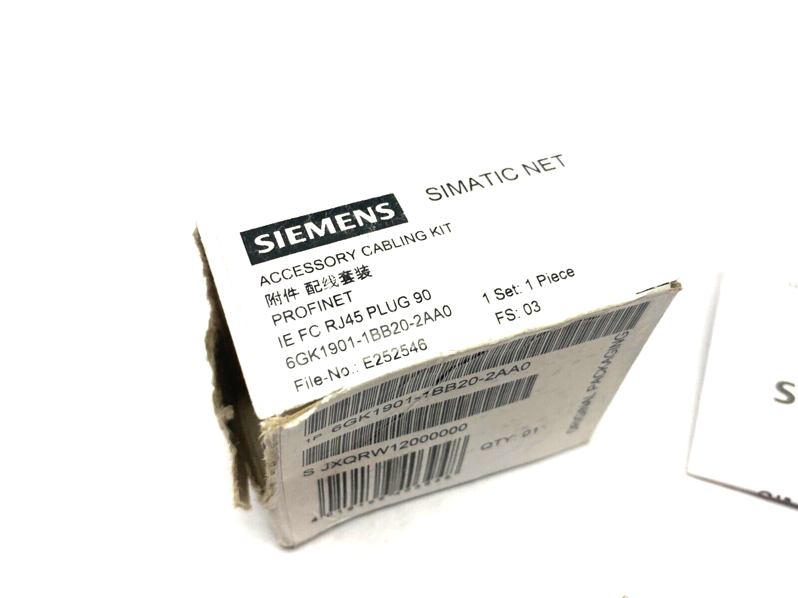 6GK1901-1BB20-2AA0 | Siemens SIMATIC NET Ethernet FastConnect Cabling Plug Kit - New – Open box - Maverick Industrial Sales