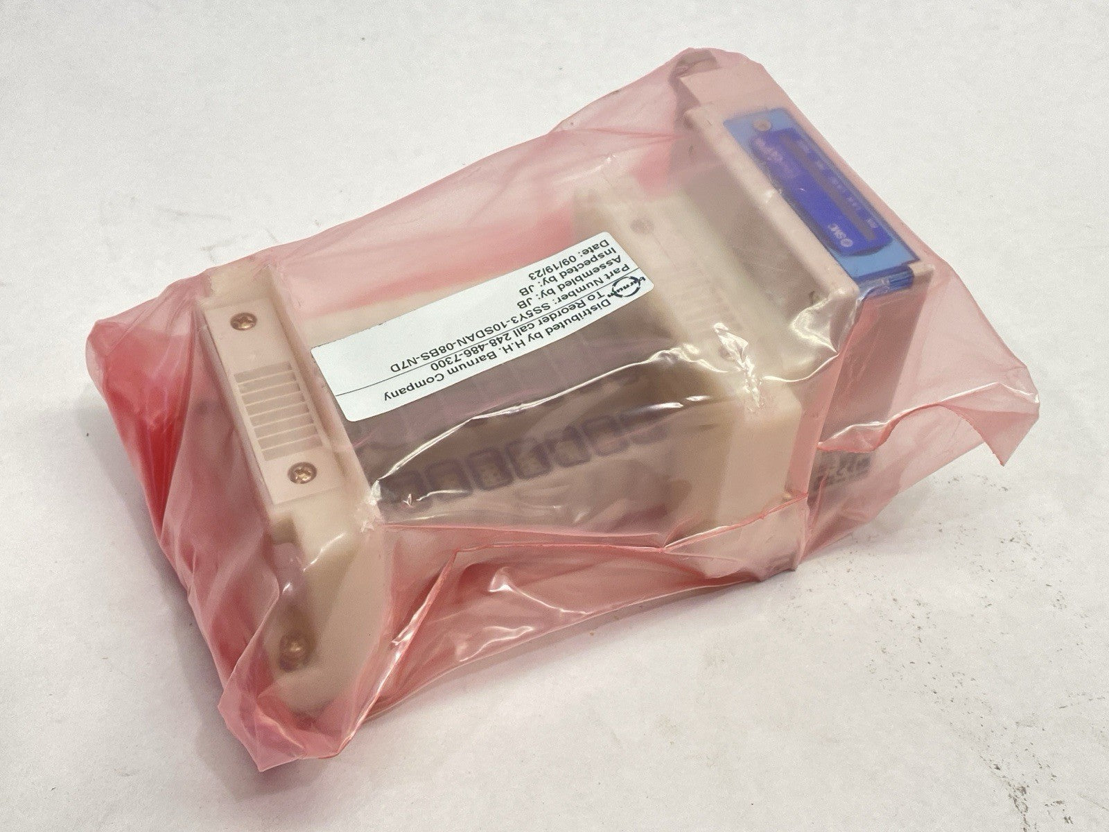 SS5Y3-10SDAN-08BS-N7D | SMC Pneumatic Manifold Assembly 8-Station - New – Open box - Maverick Industrial Sales