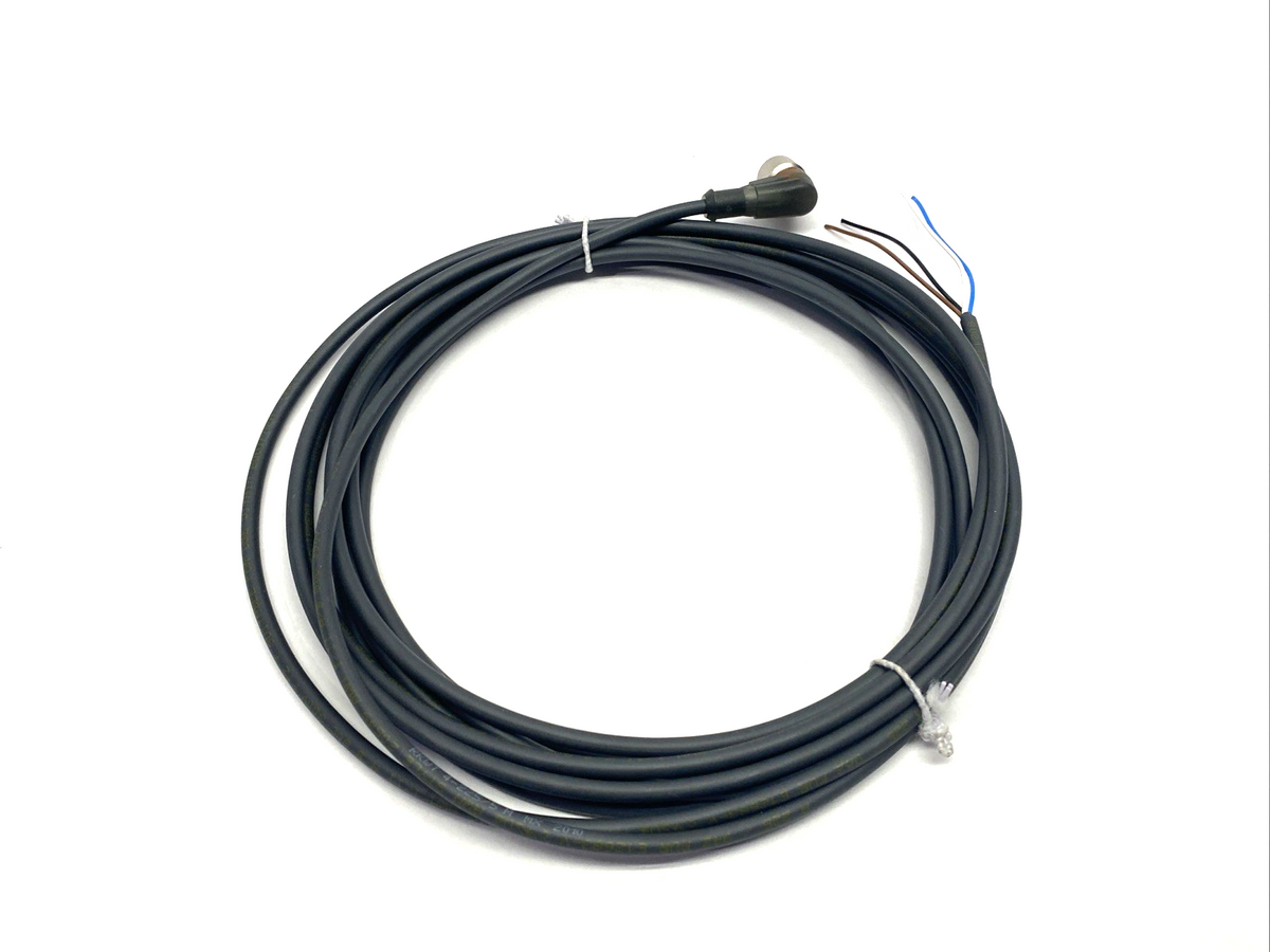 Lumberg RKWT 4-225/5 M Cordset, M12 Right Angle Female 4-Pin 5m - Maverick Industrial Sales