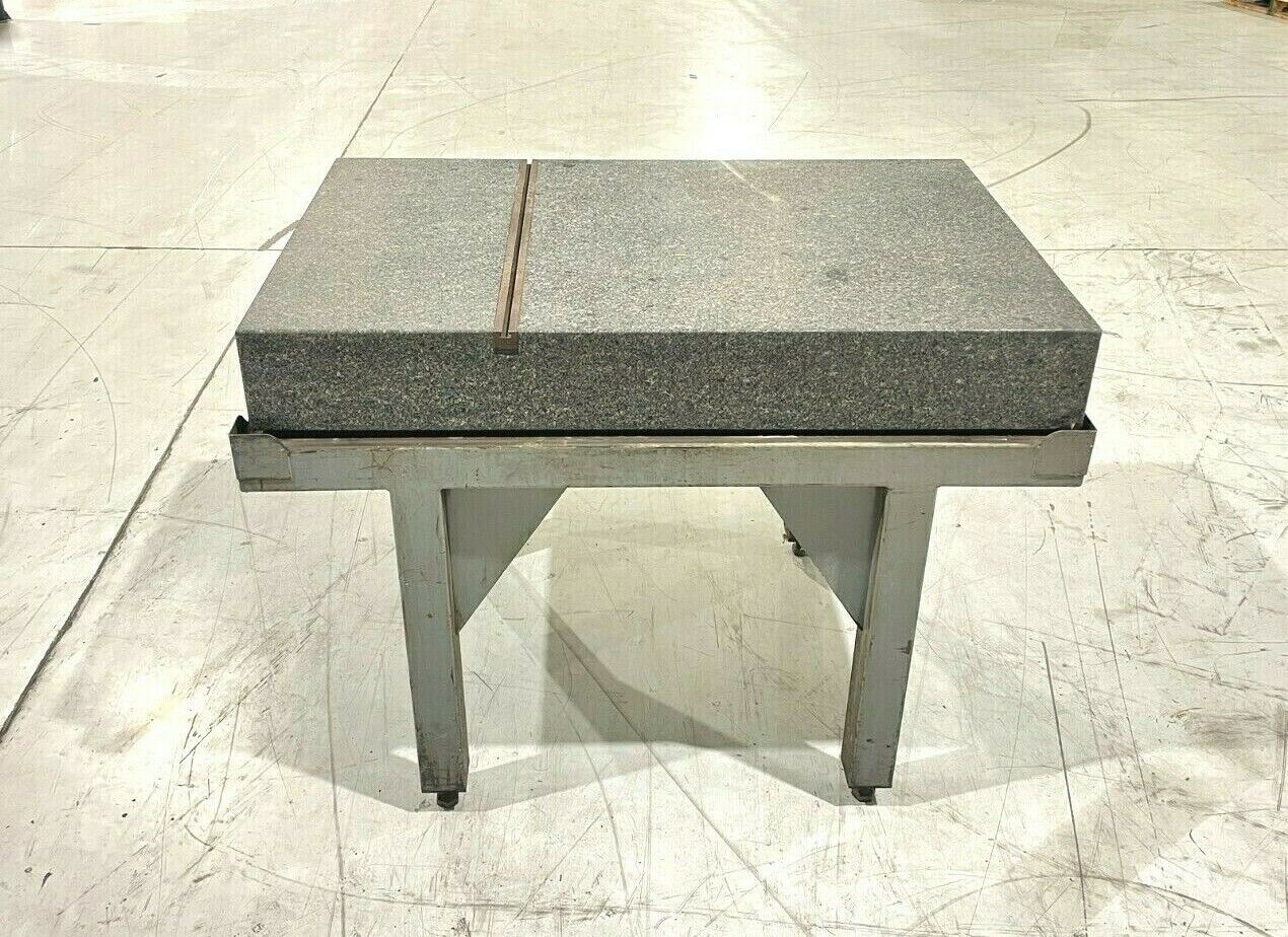Astral Precision Granite Inspection Table, Surface Plate, 48"x30"x6-1/2" - Maverick Industrial Sales