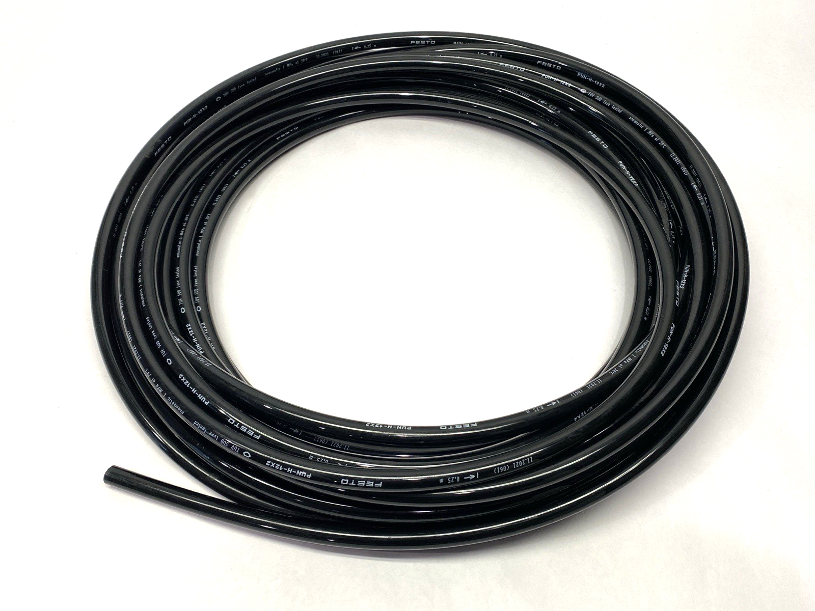 Festo PUN-H-12X2 Pneumatic Tubing 12mm OD 2mm Tube Thickness CUT TO 12m - Maverick Industrial Sales