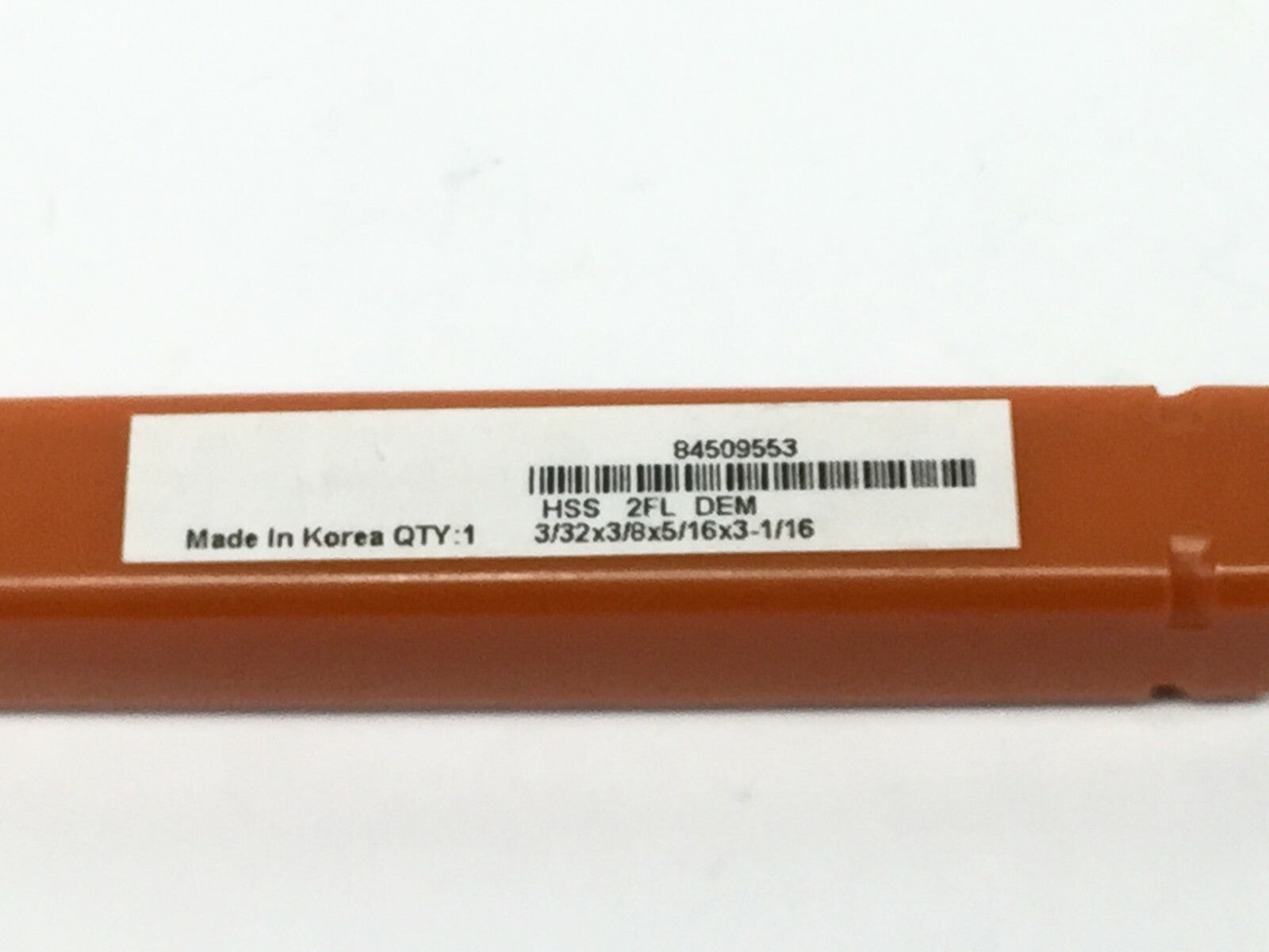 Hertel 84509553 Steel Square End Mill 3/32",5/16" LOC, 3/8" Shank, 3-1/16" OAL - Maverick Industrial Sales