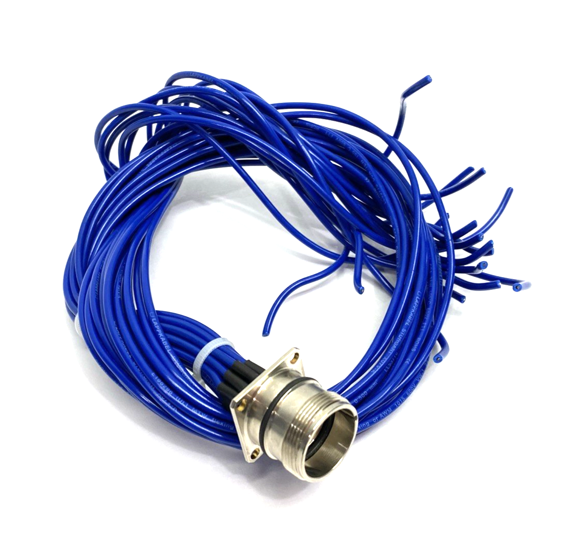 168392 | Euchner Female Flange Connector 17-pin AC-SC-M23F17G- - Used - Maverick Industrial Sales