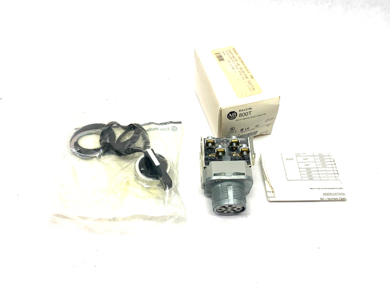 Allen Bradley 800T-H17B Ser. T Selector Switch 30mm 2-Position Non-Illuminated - Maverick Industrial Sales