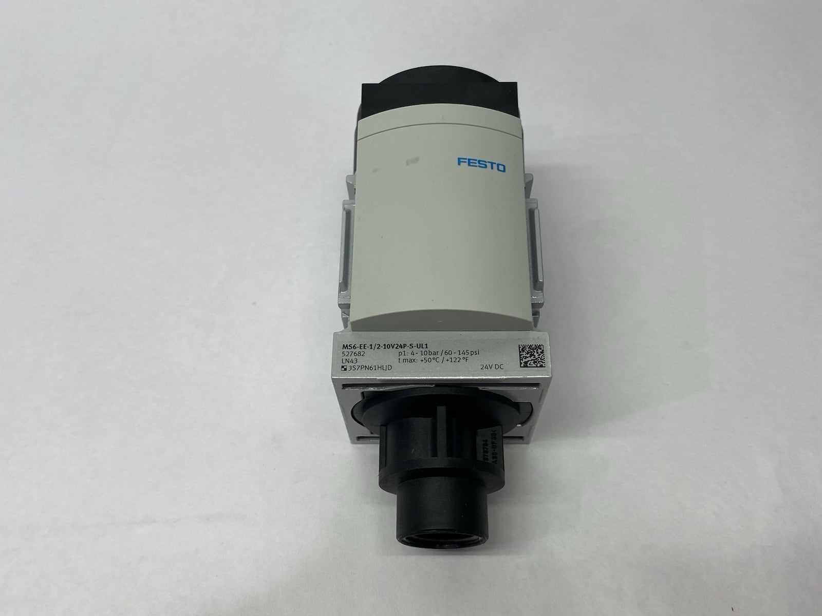 Festo MS6-EE-1/2-10V24P-S-UL1 On/Off Valve G1/2 Ports 24VDC 527682 - Maverick Industrial Sales