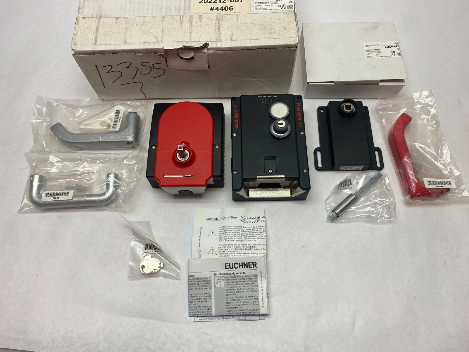 Euchner MGB-L1HE-ARA-R-119807 Guard Locking Mechanical Door Interlock Switch - Maverick Industrial Sales