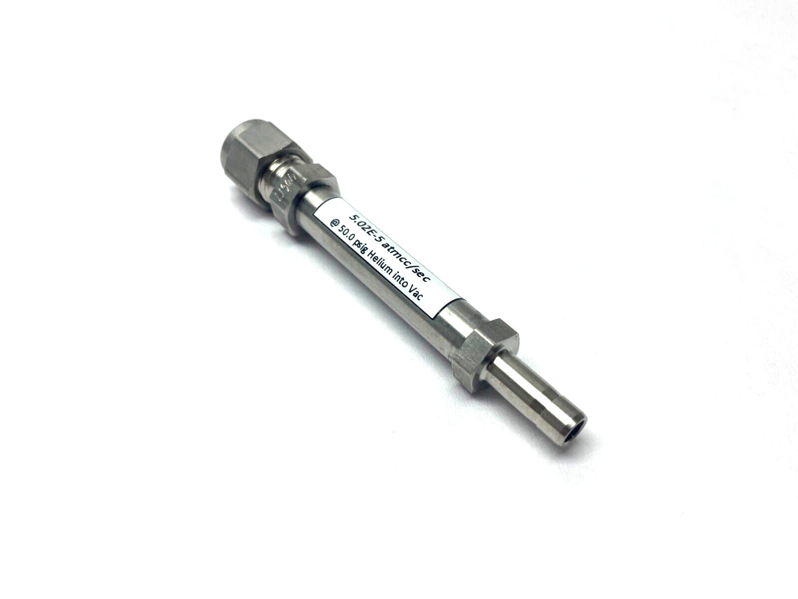 Inficon SPC-2017-G1 Helium Leak Detection Vacuum Jet Nozzle 5.02E-5 atmcc/sec - Maverick Industrial Sales