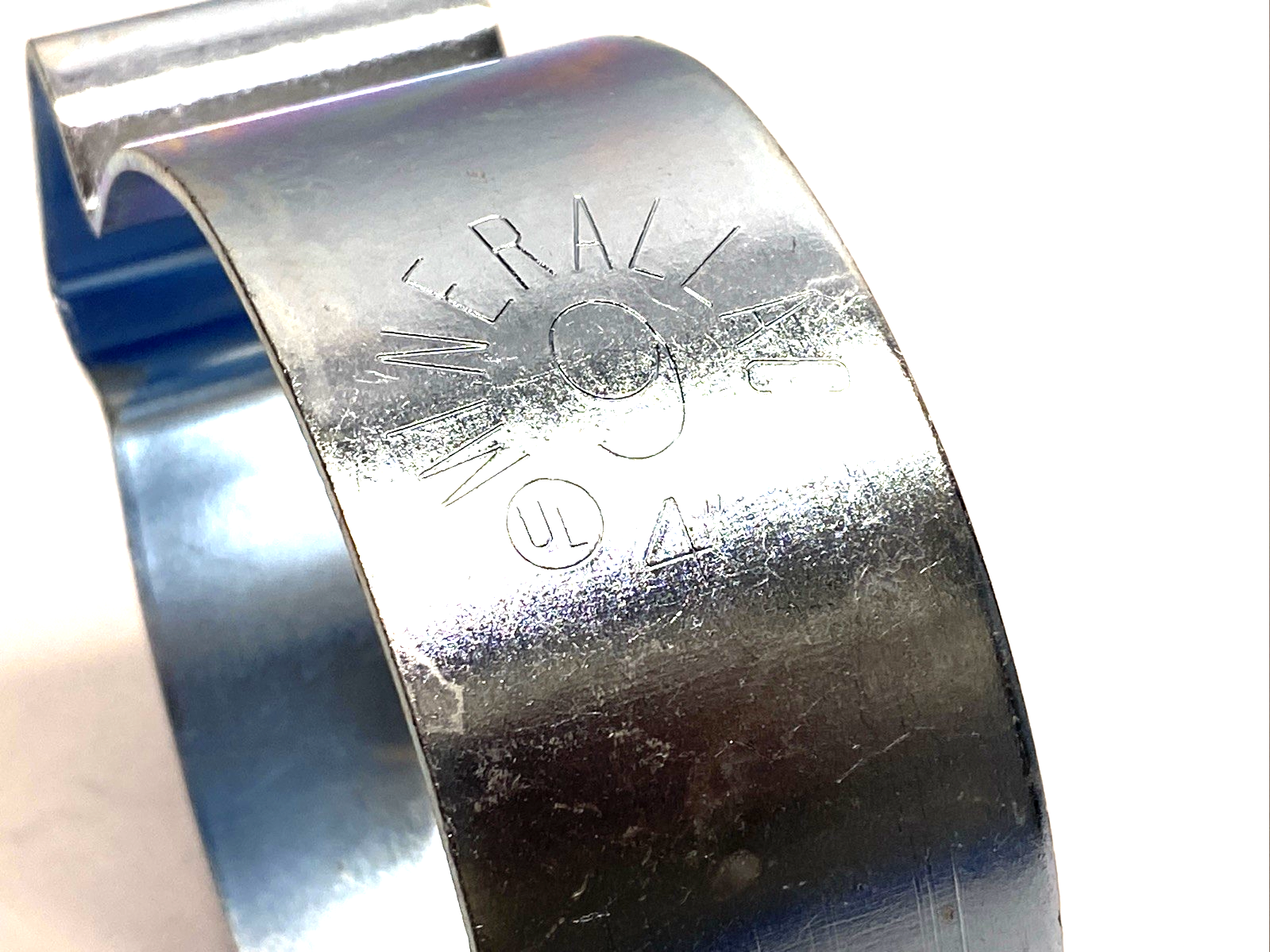 3006T85,9B | Minerallac 9B 4" Conduit/Pipe Hanger w/Bolt & Nut EMT/RMC, Zinc Plated LOT OF 10 - New Other - Maverick Industrial Sales