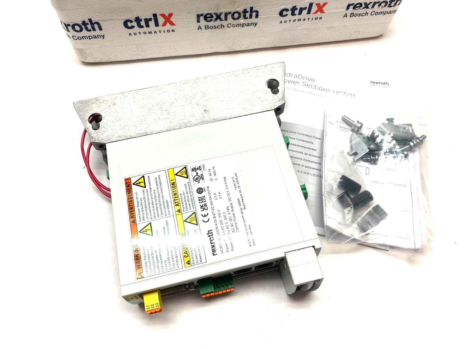 Bosch Rexroth R911340077 Comp. Converter HCS01.1E-W0008-A-03-B-ET-EC-NN-S4-NN-FW - Maverick Industrial Sales