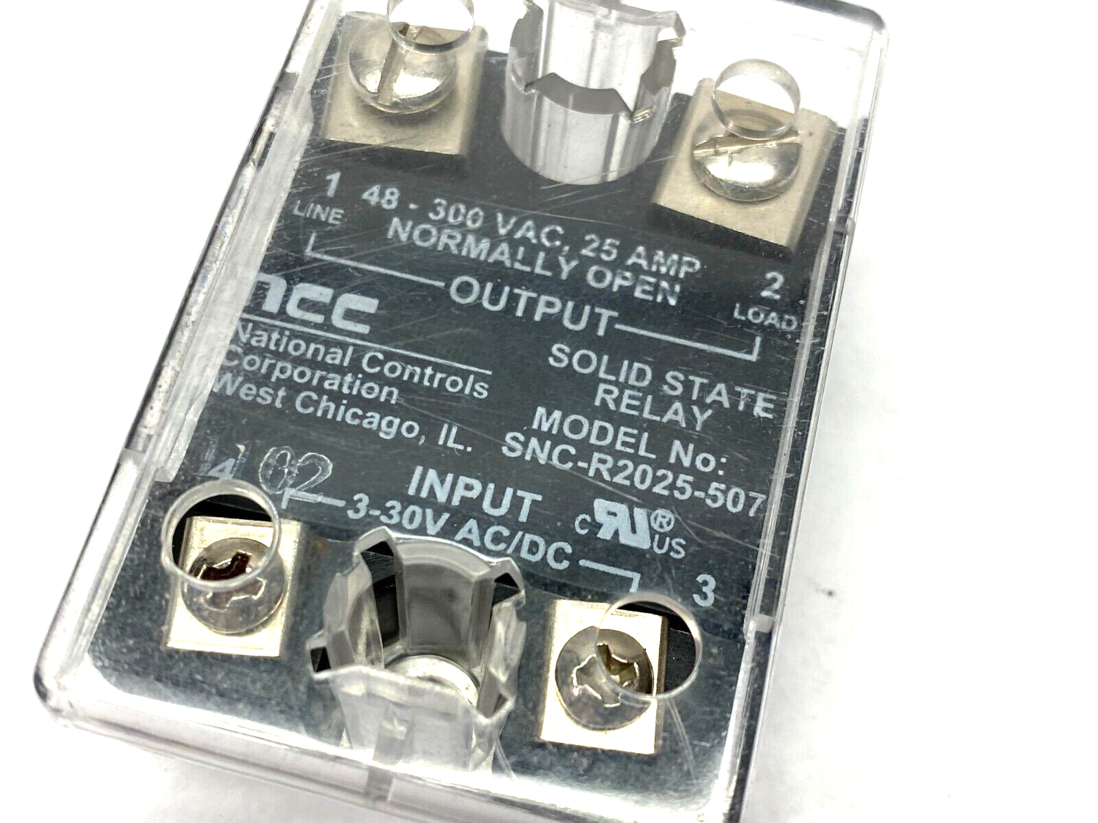 NCC National Controls Corp SNC-R2025-507 Solid State Relay - Maverick Industrial Sales