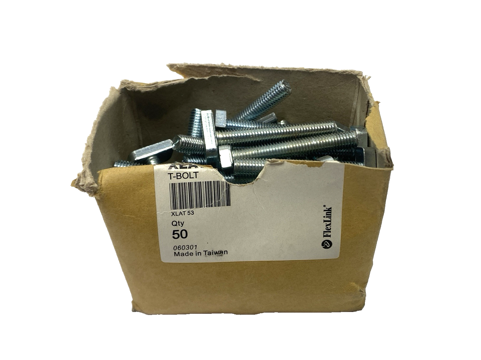 Flexlink XLAT 53 T-Bolt LOT OF 50 - Maverick Industrial Sales