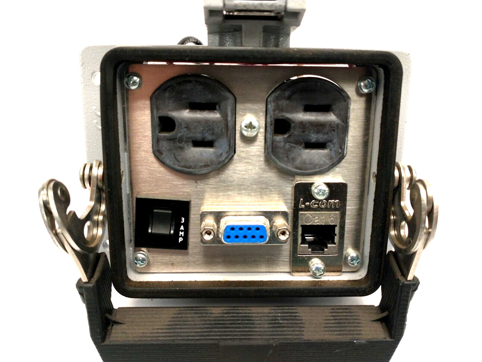 Mencom DP-DB9F-RJ45-R-32 Panel Interface Connector BENT LATCH - Maverick Industrial Sales