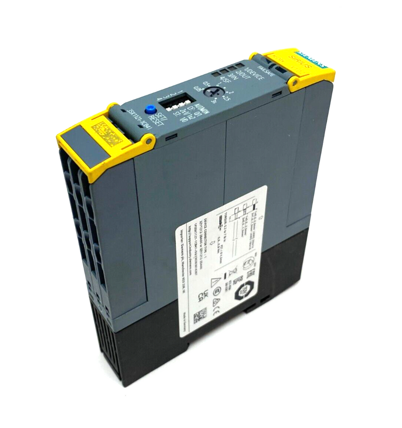 Siemens 3SK1121-1CB41 SIRIUS Safety Relay Advanced Series w/ Time Delay - Maverick Industrial Sales