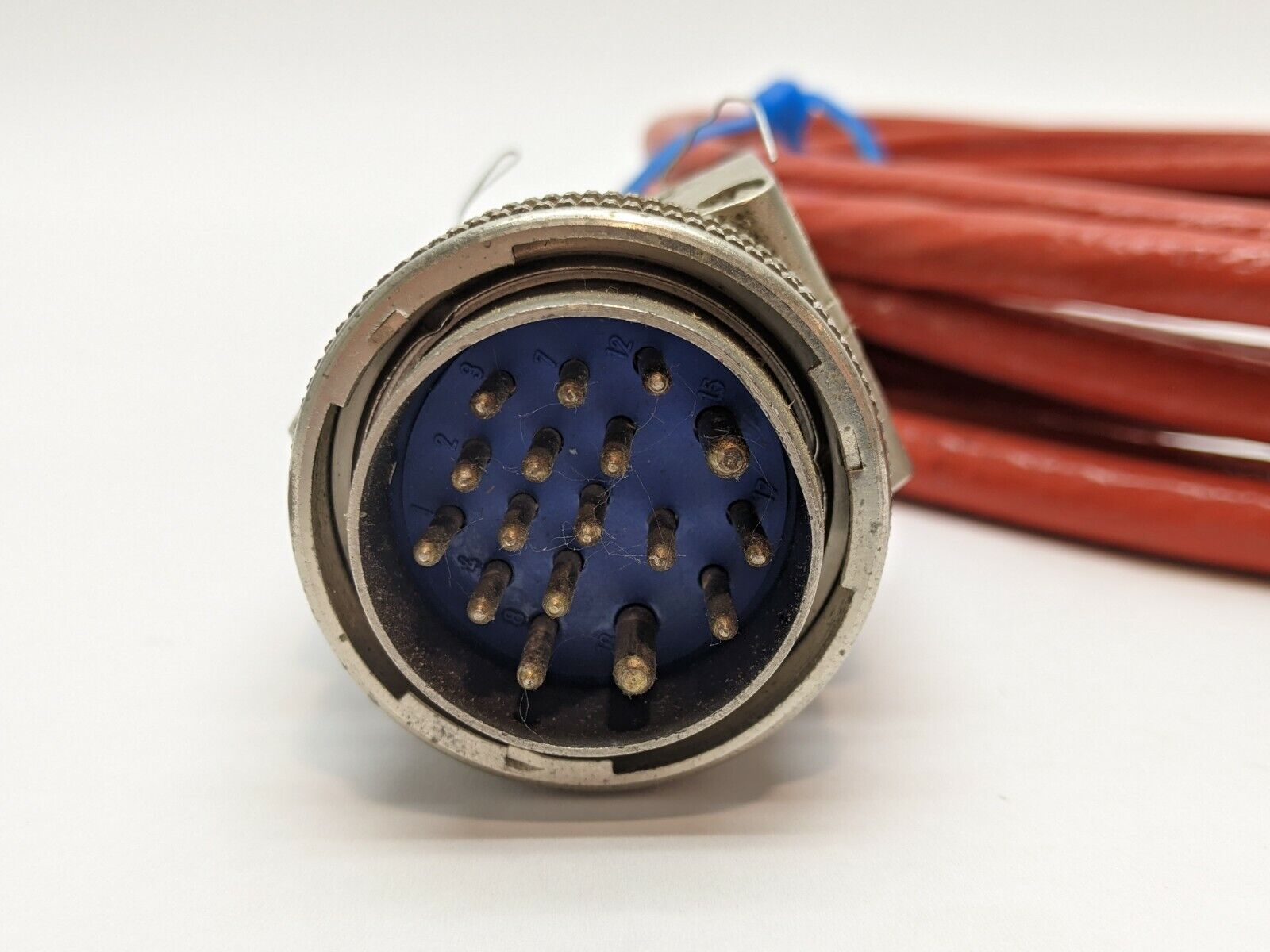MCORD S-921796 006B Controller Cable w/ 17 pin Jaeger EREE/35 Connectors - Maverick Industrial Sales