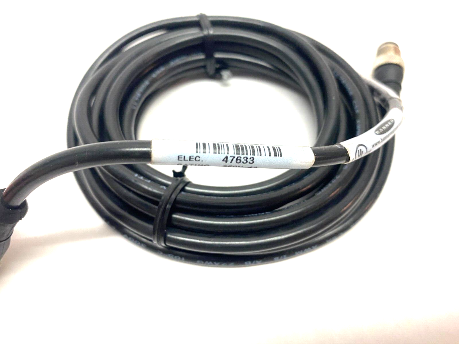 Banner MQDEC-412SS Double Ended Connection Cordset M12 4-Pin 47633 - Maverick Industrial Sales