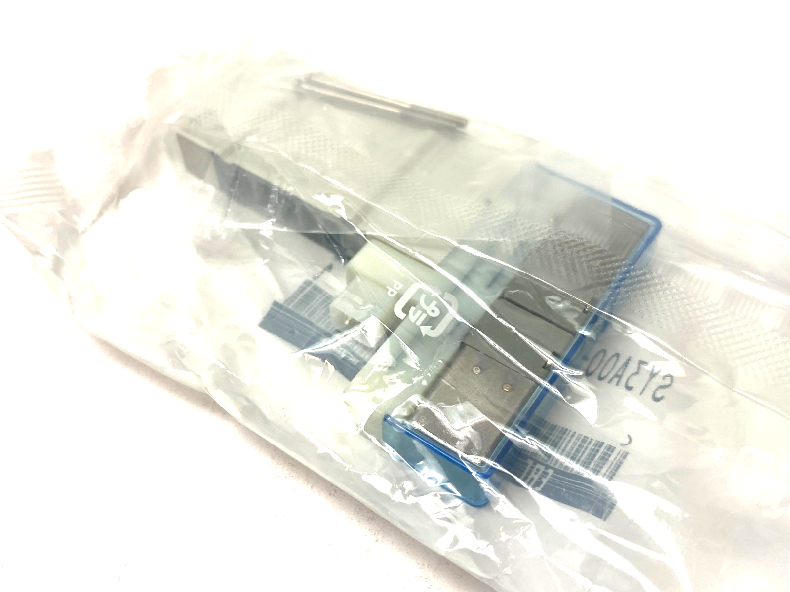 SMC SY3A00-5U1-NA Solenoid Valve, Dual 3-Port, Natural Color, 4/5 Port - Maverick Industrial Sales