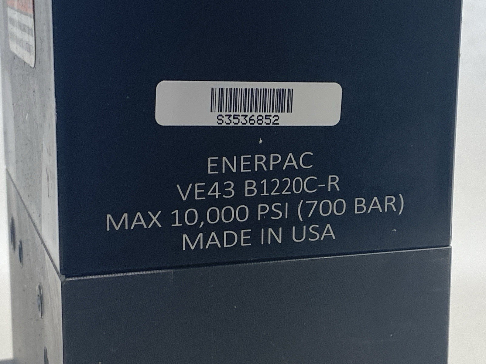 Enerpac VE43 Pump Mounted Directional Control Valve 4-Way 3-Position B1220C-R - Maverick Industrial Sales