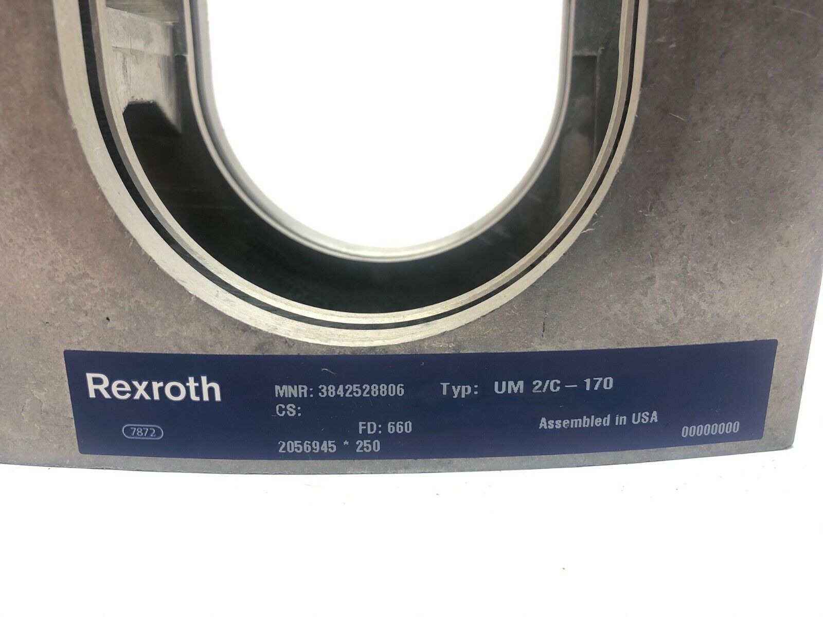 Bosch Rexroth 3842528806 UM 2/C-170 Return Unit Housing - Maverick Industrial Sales