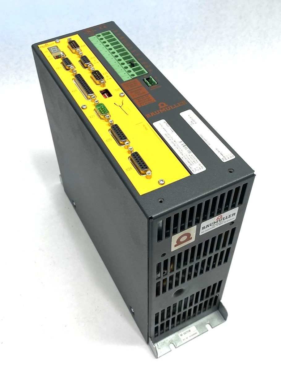 Baumüller BUM60-0816-54-B-001-VC-0A-0001-0012-0000 Servo Drive 3-Phase 351981 - Maverick Industrial Sales