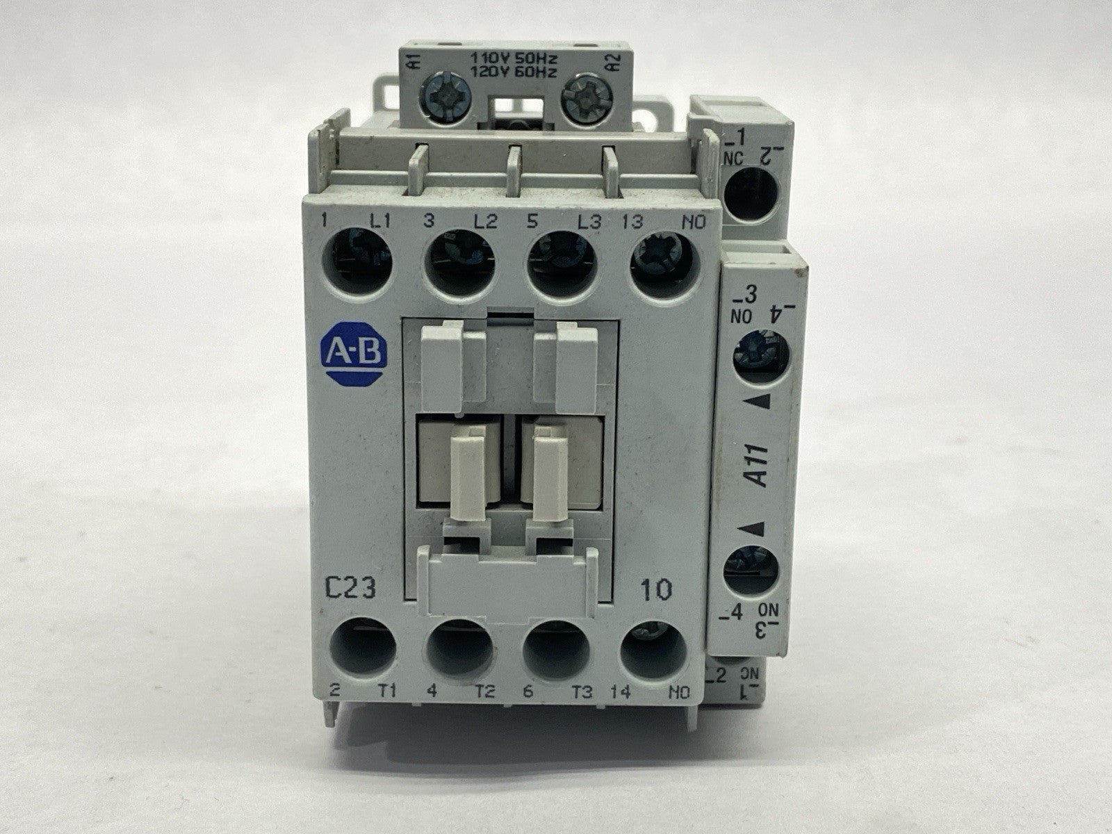 Allen Bradley 100-C23D10 Ser C Contactor 32A 690V 24VDC w/ 100-S Ser B - Maverick Industrial Sales