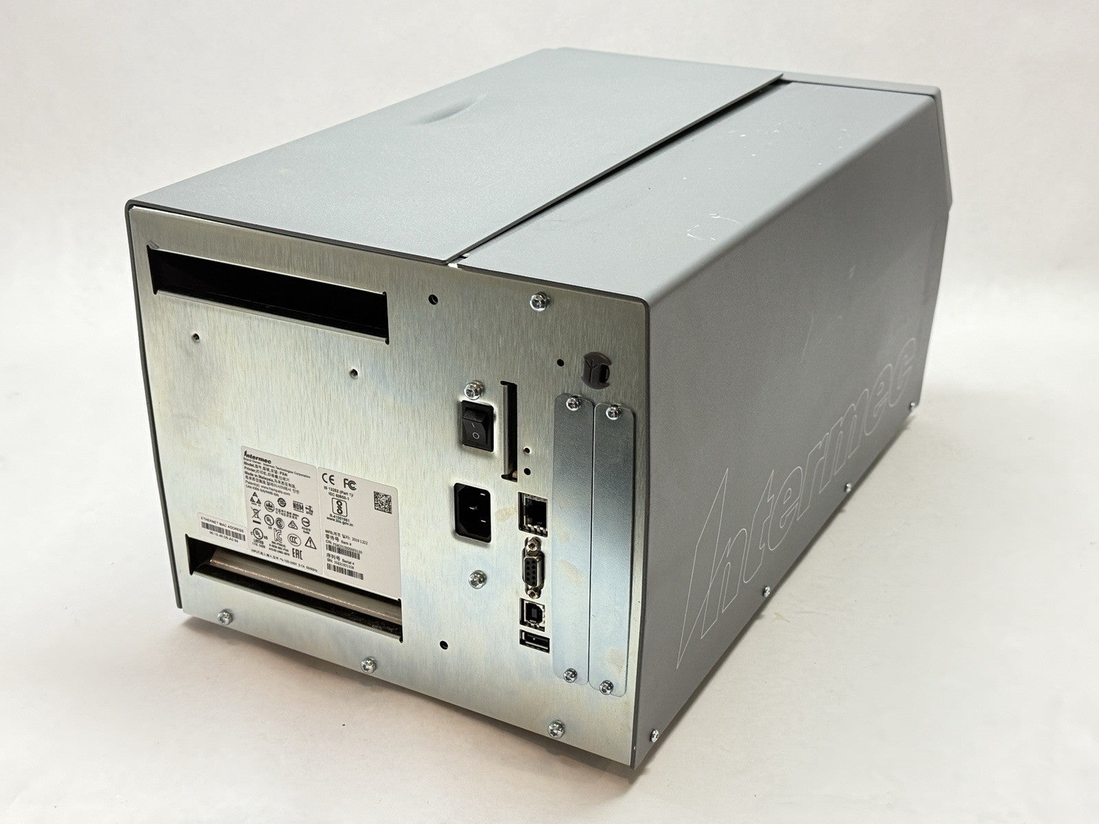 Intermec PX4i EasyCoder Barcode Label Printer PX4C010000005130 MISSING COVER - Maverick Industrial Sales